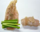 お弁当に！ささみのネギ巻き☆ペッパー味作り方2写真