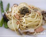 ☆鮭&新じゃがのパスタ(ジェノベーゼ)☆作り方6写真