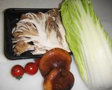 白菜のきのこあんかけ作り方1写真