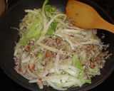 白菜のきのこあんかけ作り方4写真
