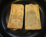 油揚げと大葉ベーコンチーズのおつまみ作り方3写真