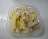 たけのことホタテのパスタ☆作り方1写真