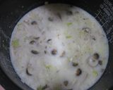 鮭の中骨水煮缶利用のチーズリゾット作り方4写真