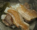 圧力鍋で、さっぱり塩味の塩煮豚。作り方1写真
