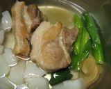 圧力鍋で、さっぱり塩味の塩煮豚。作り方3写真
