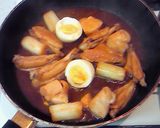 お酢＆味噌！鶏肉のさっぱり煮☆作り方5写真