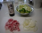 ☆楽ちん☆カフェ風焼き肉プレート作り方1写真