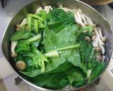 ほうれん草&しめじのにんにく醤油和え作り方3写真