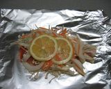 さけとレモンのホイル焼き作り方2写真