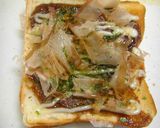 トーストで☆お好み焼きパン作り方3写真