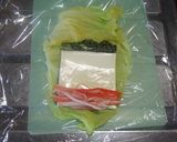 お弁当に♪キャベツのくるくる♪作り方2写真
