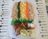 お弁当に♪キャベツのくるくる♪作り方5写真