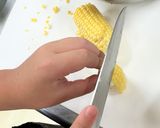 【JAいしのまき女性部】とうもろこしご飯作り方3写真