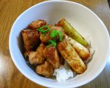梅味噌ニンニクだれで☆まぐろのステーキ作り方7写真