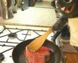 オレンジジュースマリネのビーフ作り方4写真