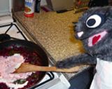 ビーツとヨーグルトのピンクスパゲッティ作り方8写真