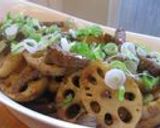 牛肉とレンコン炒め☆オイスターカレー味☆作り方5写真