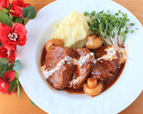 ★簡単！豚ヒレ肉の煮込み ビストロ風★作り方8写真
