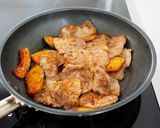 【豚肉とかぼちゃのにんにく醤油炒め】ご飯が進む♪作り方5写真
