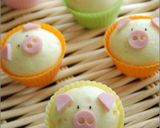 ぶひっぶひっ！チーズ蒸しパン！作り方5写真