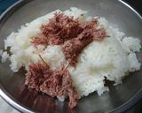 コンビーフの焼きおにぎり作り方2写真