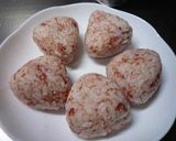コンビーフの焼きおにぎり作り方4写真