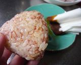 コンビーフの焼きおにぎり作り方5写真
