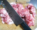 なすび入り。簡単で美味しい節約ハンバーグ作り方2写真