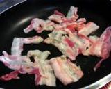 カリカリ豚としし唐のおろしマヨ丼♪作り方1写真