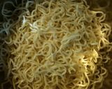 もやしとチンゲン菜のあんかけかた焼きそば作り方3写真