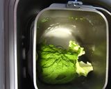 濃い抹茶のミルクあんぱん作り方4写真