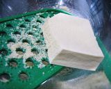 ふわふわ高野豆腐と枝豆の煮物作り方1写真