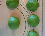 濃い抹茶のミルクあんぱん作り方5写真