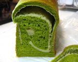 濃い抹茶のミルクあんぱん作り方13写真