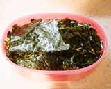 思い出の海苔弁　ｄｅ　まっくろくろすけ作り方4写真