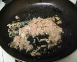 豆腐ステーキ ツナマヨトッピング作り方2写真