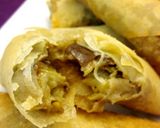 残り物カレーで★なすカレー春巻き作り方3写真