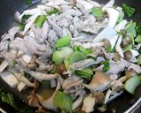 豚肉のクリームマスタードパスタ☆作り方3写真