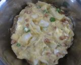 レンジでエコ♬納豆＆おからのケークサレ風作り方1写真