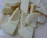 タケノコと厚揚げの昆布煮作り方1写真