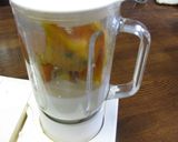 簡単ミキサーで作るかぼちゃプリン風ケーキ作り方3写真