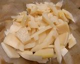 レンジで作るタケノコごはん☆浸水不要！作り方3写真