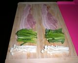 お弁当に*ほうれん草のベーコン巻き*作り方1写真