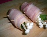 お弁当に*ほうれん草のベーコン巻き*作り方2写真