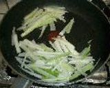 セロリのきんぴら作り方2写真
