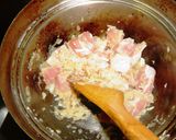 アフリカ料理　ココナッツとチキンのカレー作り方3写真