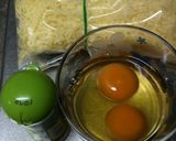 オレガノチーズの玉子焼き作り方1写真