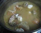 うちわ海老の味噌汁作り方3写真
