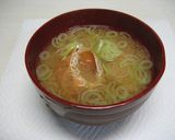 うちわ海老の味噌汁作り方4写真