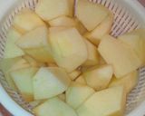リンゴさっくり★アップルパイ★作り方1写真